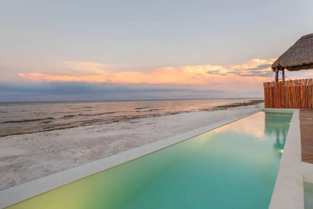 Luxury Beachfront Penthouse With Private Pool تولوم 0*,  المكسيك