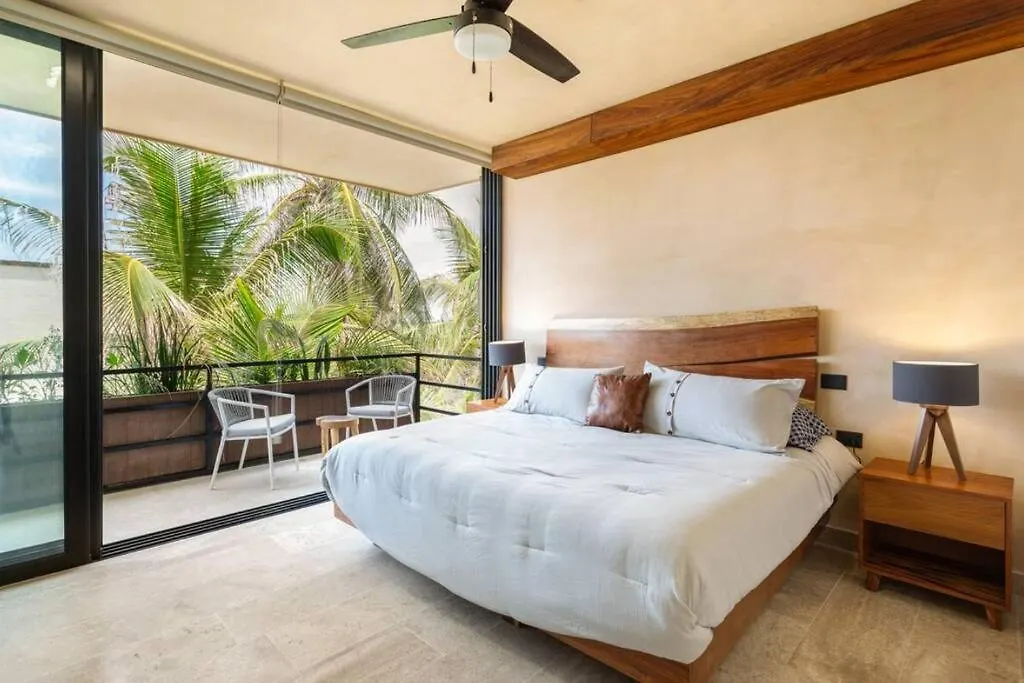 Luxury Beachfront Penthouse With Private Pool تولوم 0*,